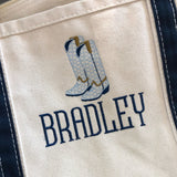 Canvas Boat Tote - Large