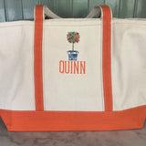 Canvas Boat Tote - Large