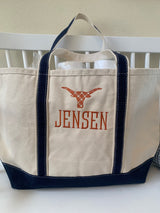 Canvas Boat Tote - Large