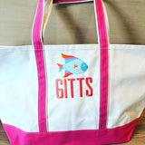 Canvas Boat Tote - Large