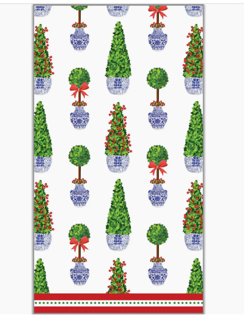 Classic Christmas Guest Towels