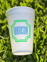 Personalized Styrofoam Cups