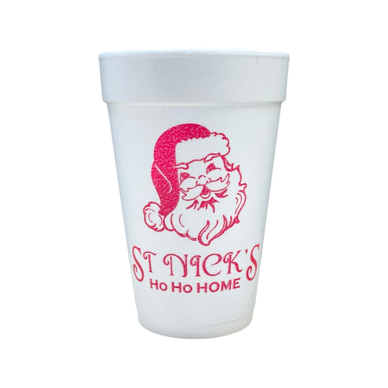 PERSONALIZED Christmas Styrofoam Cups