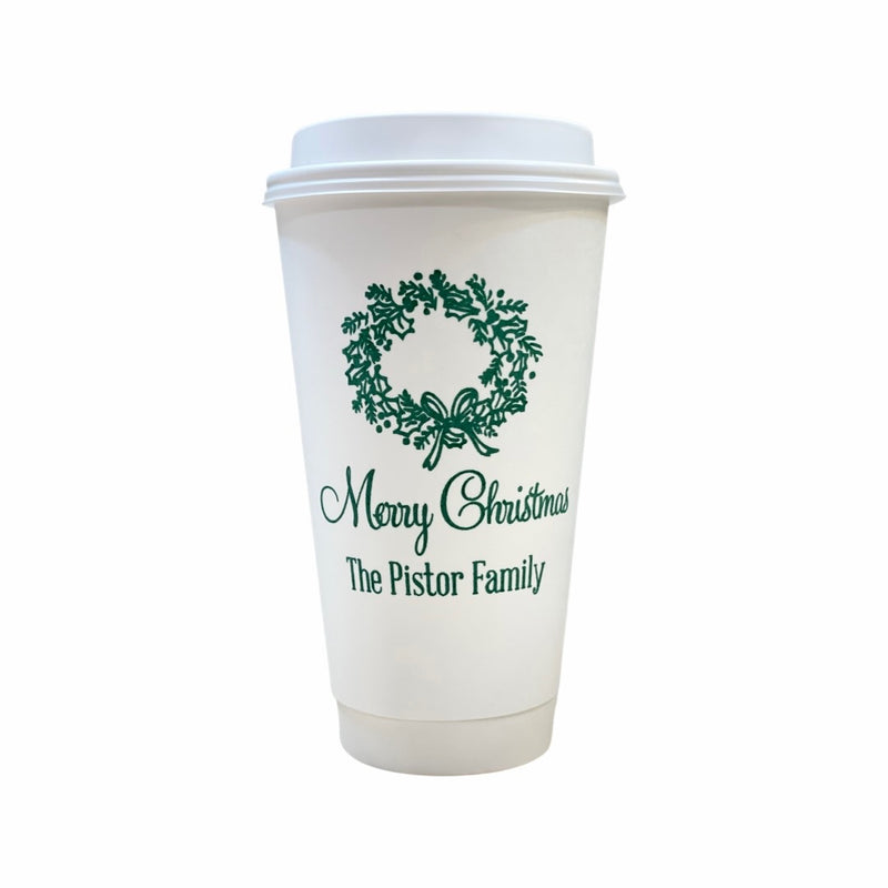 PERSONALIZED Christmas Coffee Cups