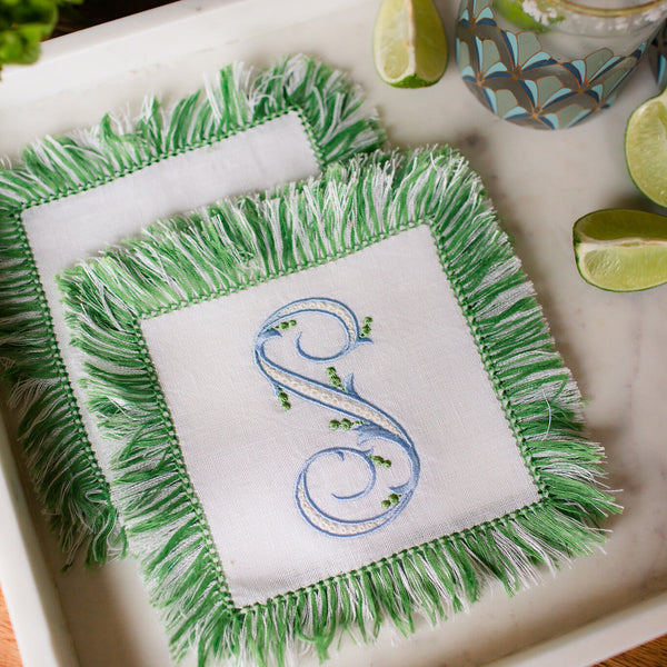 Fringe Cocktail Napkins - Set of Four