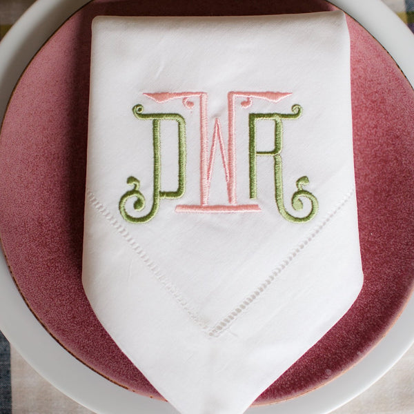 Custom Dinner Napkins - Set of Four