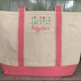 Canvas Boat Tote - Medium