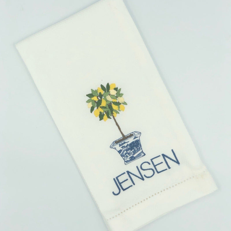 Lemon Tree Hand Towel