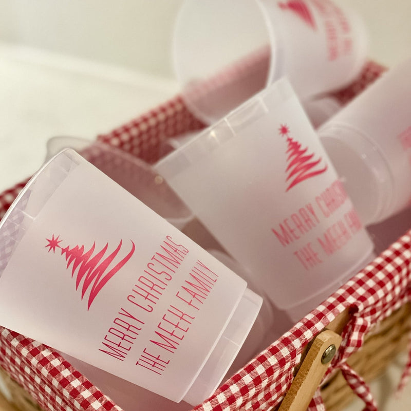 PERSONALIZED Christmas Frost Flex Cups