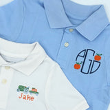 Pumpkin Polos (Two Design & Sleeve Options)